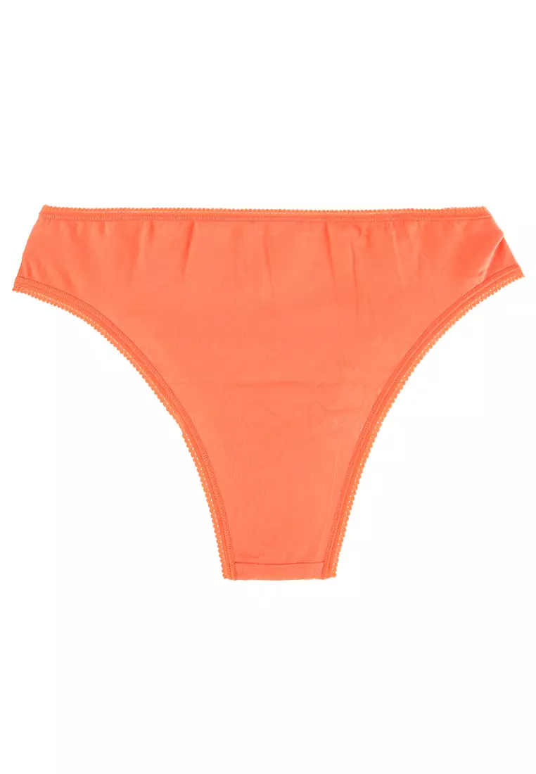 5pk Cotton Lycra™ Brazilian Knickers