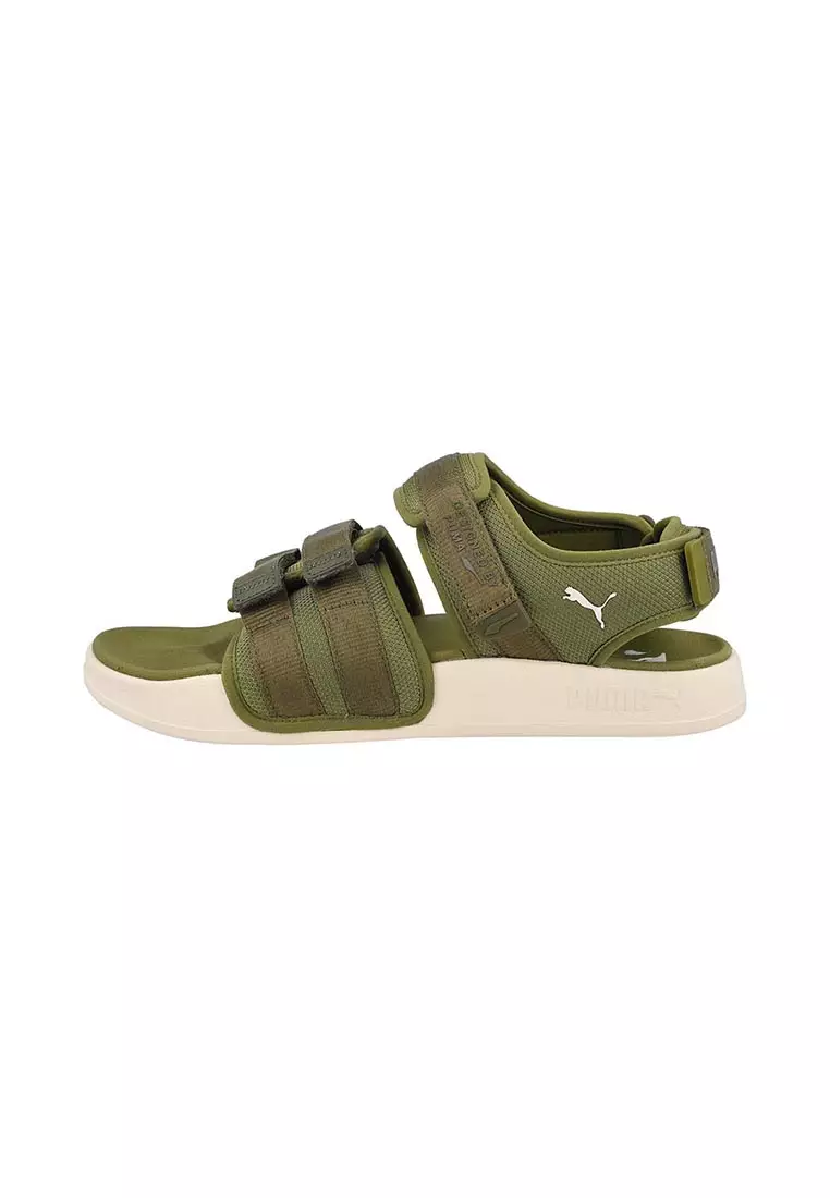 Puma green sandals hot sale