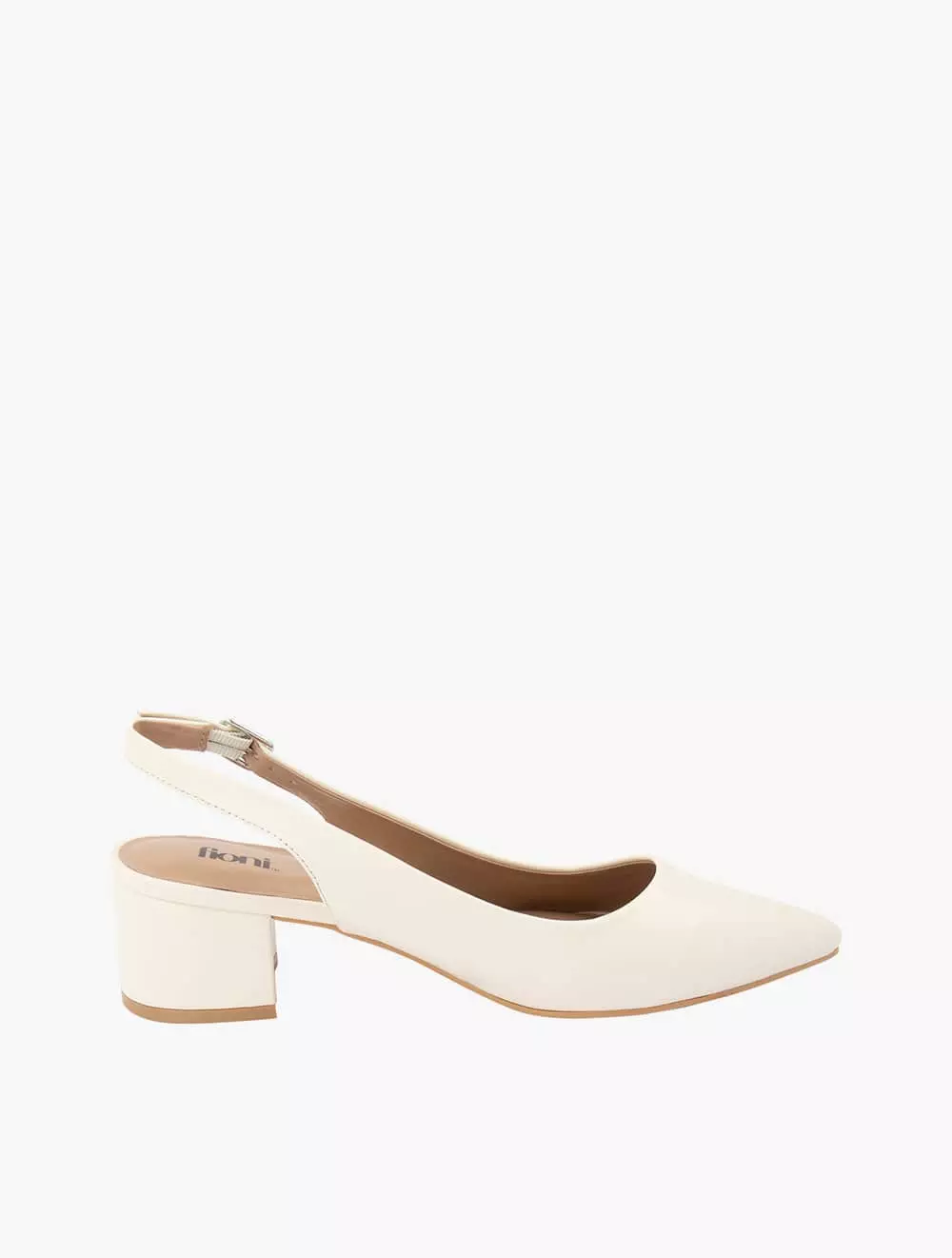 White hotsell heels payless