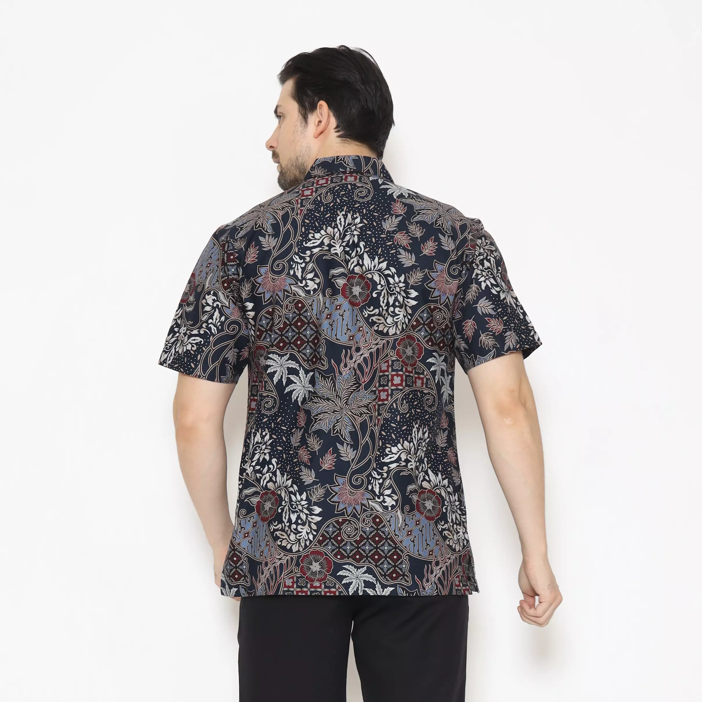 Kemeja Batik Pria - Bhatara Batik Kaysan - Atasan Lengan Pendek