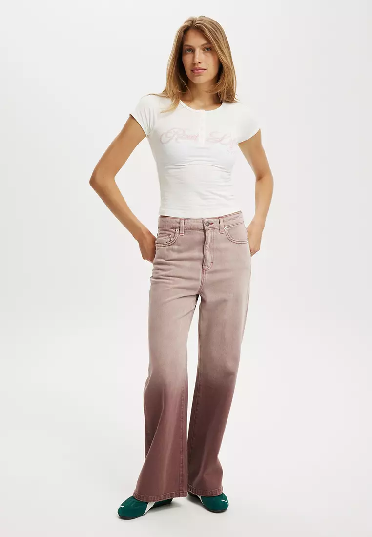 Wide Jeans Asia Fit