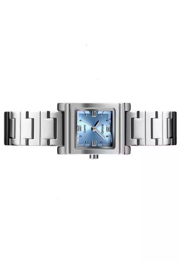 Jam Tangan Fashion Wanita Waterproof 30m Strap Tali Material Stainless Steel RW17 ORIGINAL