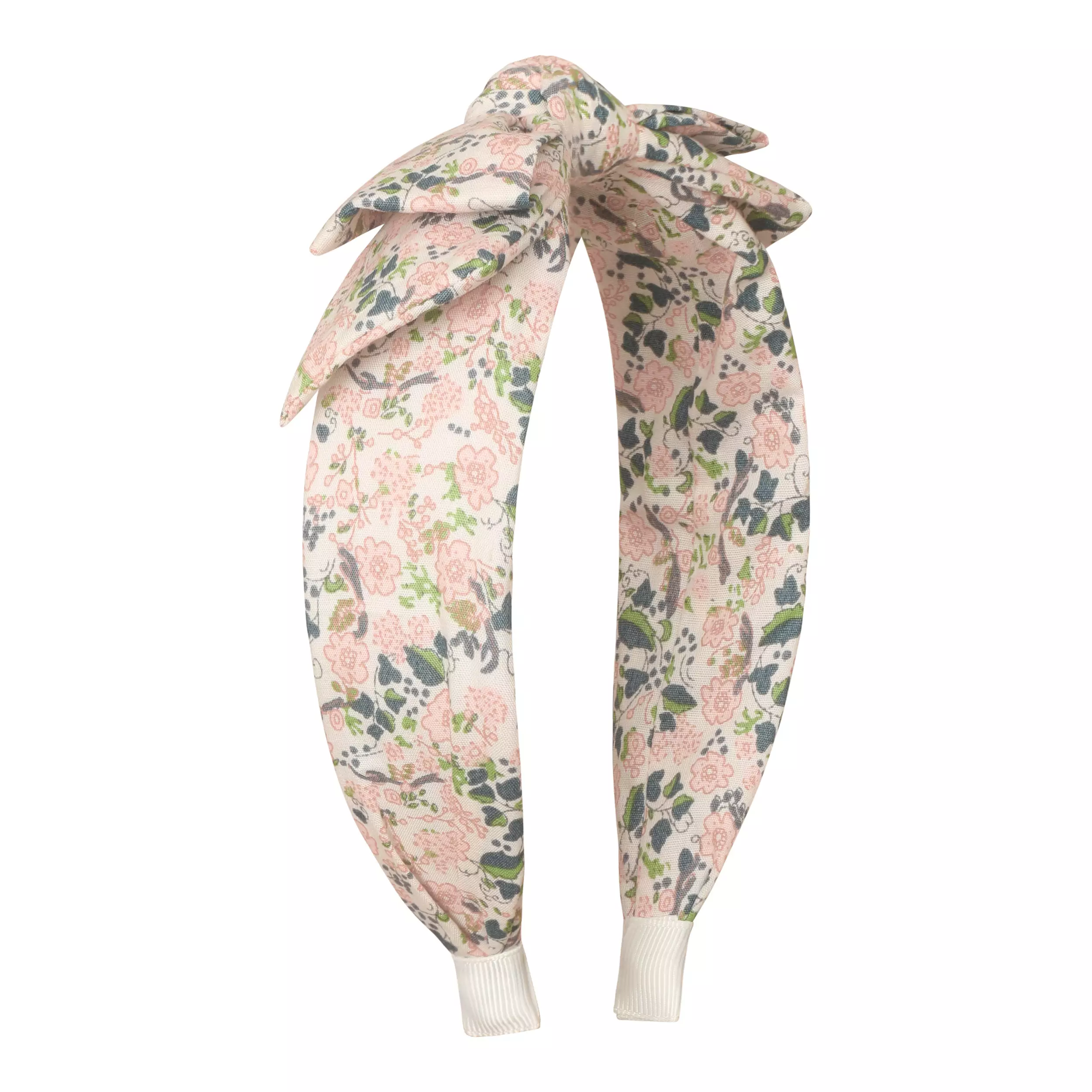Mimi & Lula Floral Edie Bow Alice Band - Bando Rambut Anak Perempuan