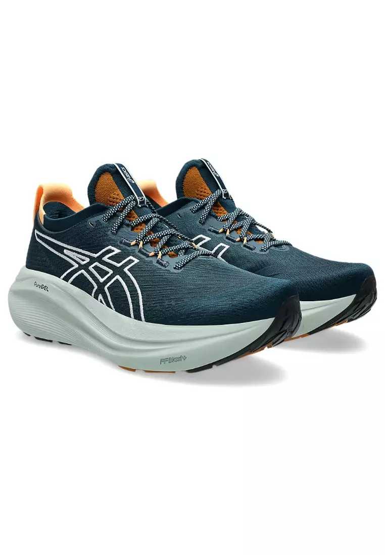 GEL-NIMBUS 27 TR MEN RUNNING SHOES (GREEN)