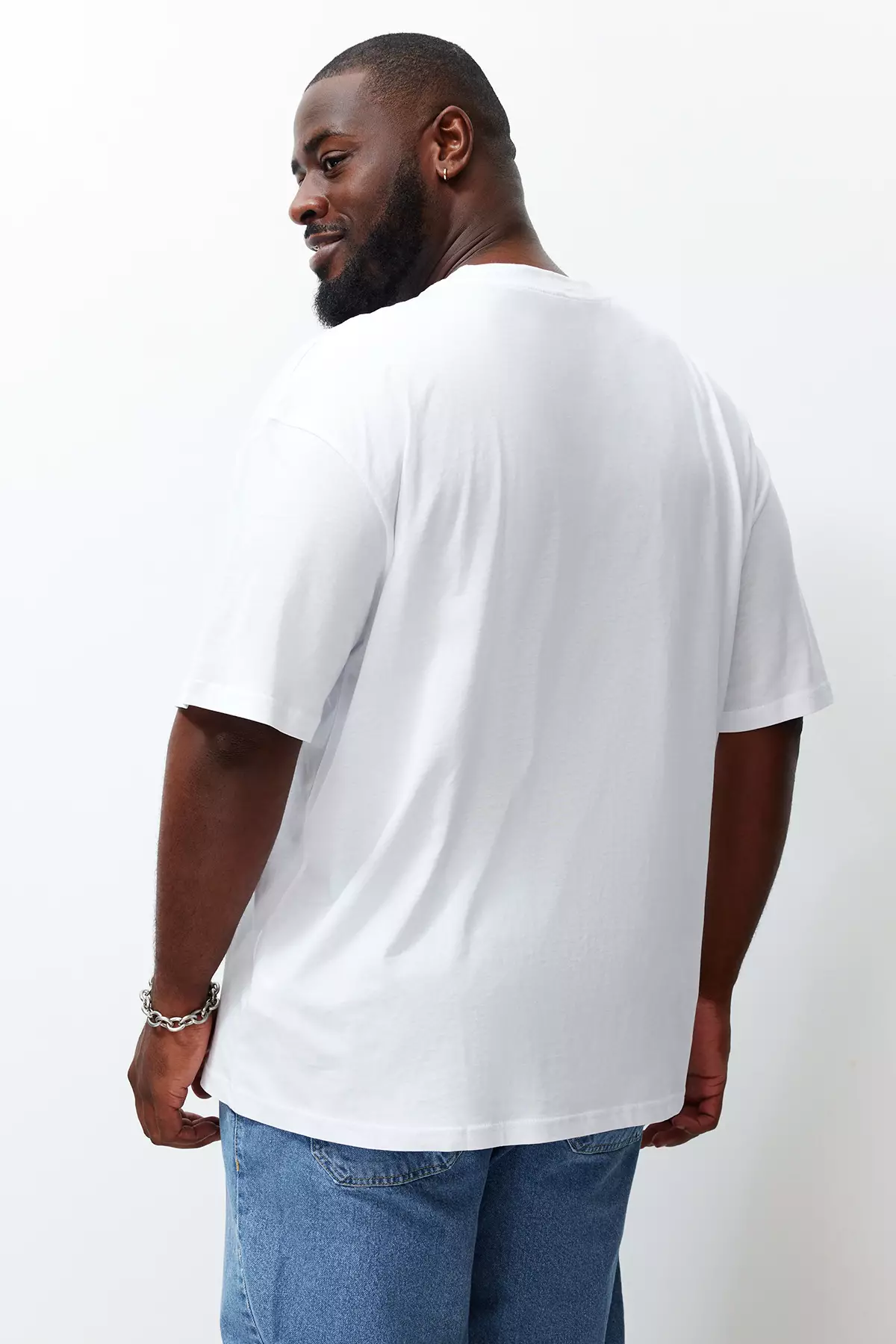 Plus Size Cotton T-Shirt