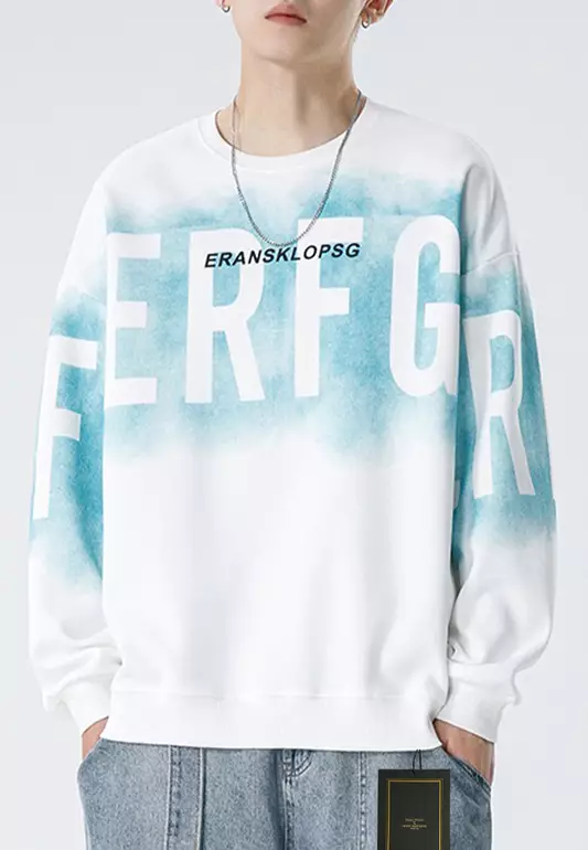 Letter Dye-Printed Sweatshirts HP81120