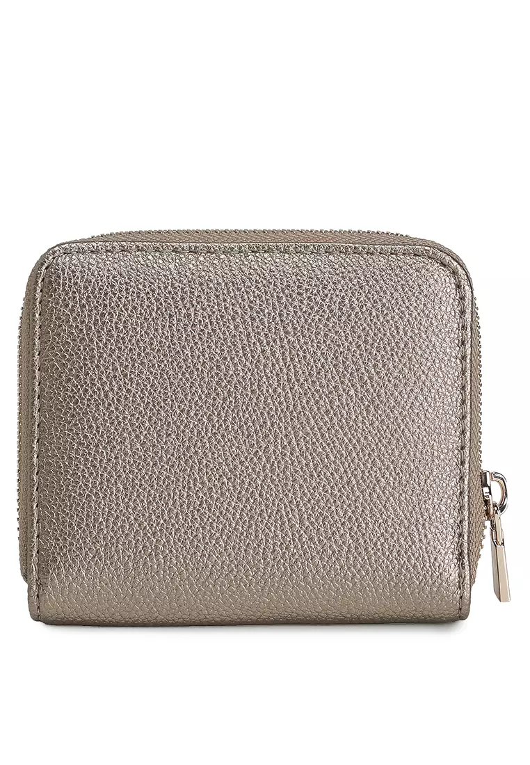 Laurel II Signature Logo Small Zip Around Wallet