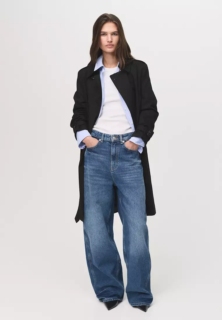 Classic Trench Coat With Belt