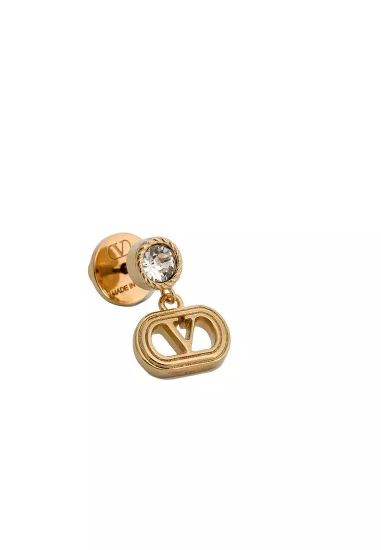 Oval Metal Earrings Dangle Earrings