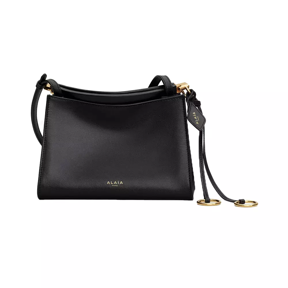 Jual Alaïa Le Click Calfskin Small Square Bag Black Original 2025