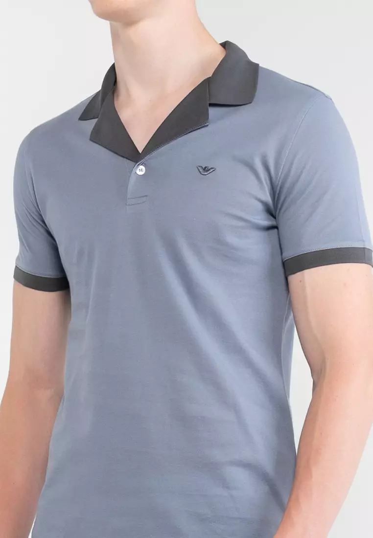 Mens armani polo sale