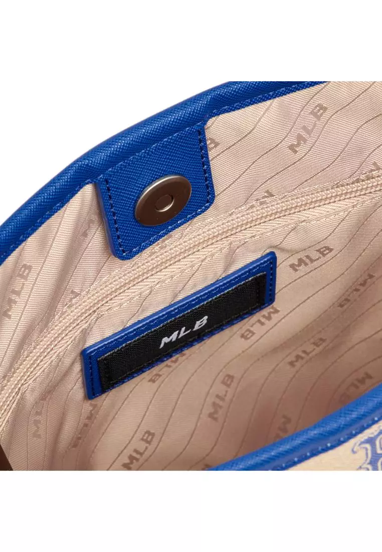 ☆人気☆【MLB】☆Big Classic Monogram JQD Bucket Ba.g☆ MLB BIG CLASSIC MONOGRAM JACQUARD NEW BUCKET BAG BOSTON RED