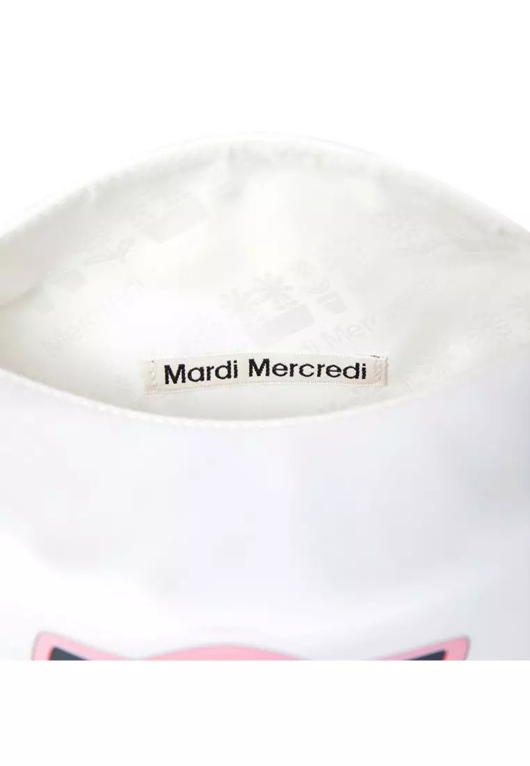 ●Mardi Mercredi●PURIN PANINI BAG_WHITE Jual Mardi Mercredi Panini Nylon Purin White Original 2025