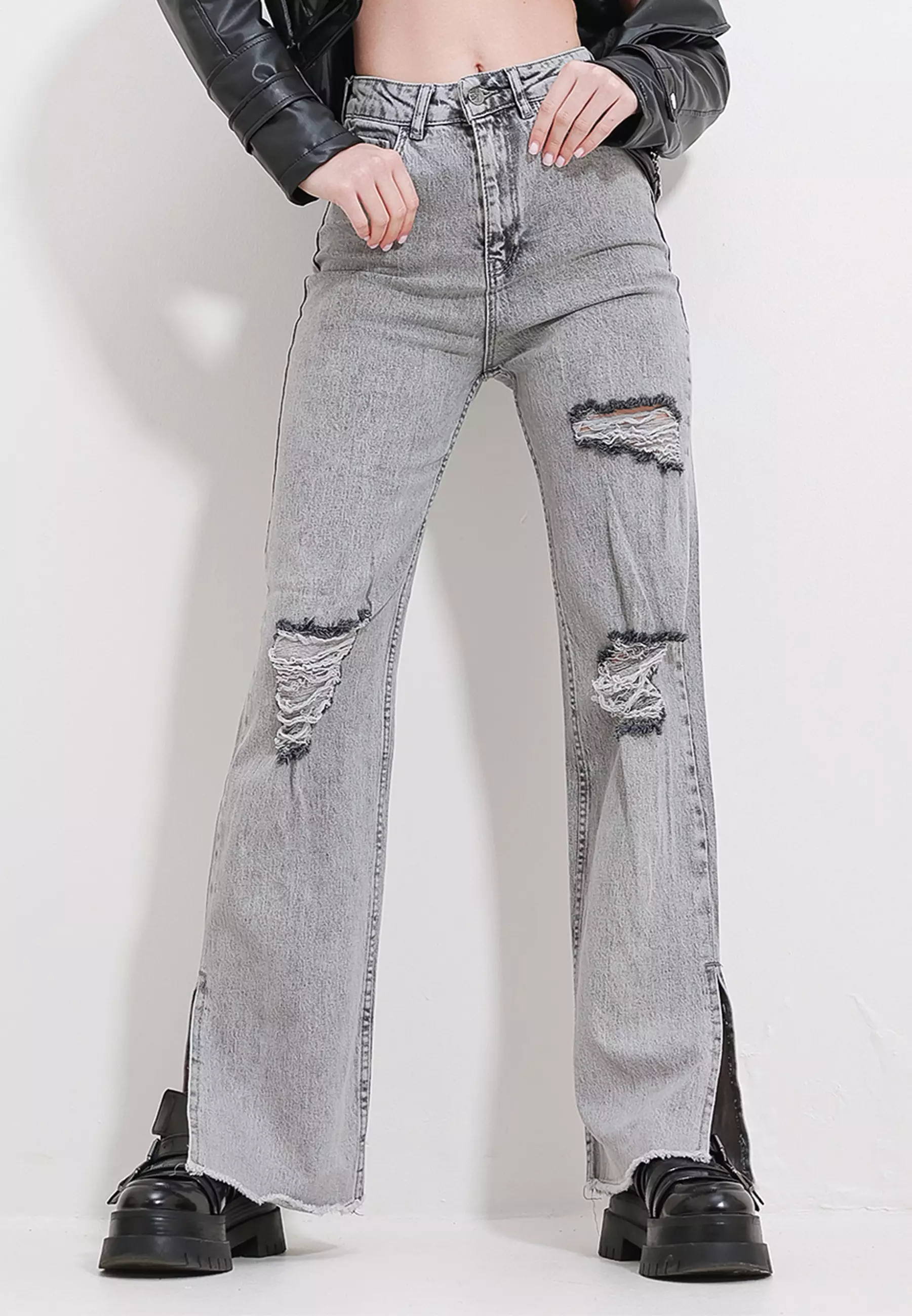 zalora ripped jeans