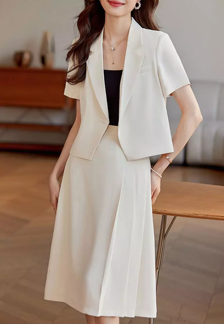 Fashionable Short Sleeve Suit Jacket YGH-EG1290