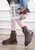 Twenty Eight Shoes brown Nubuck and Top Layer Cowhide Mid Boots VB1555 297E5SH2E1CA3BGS_4