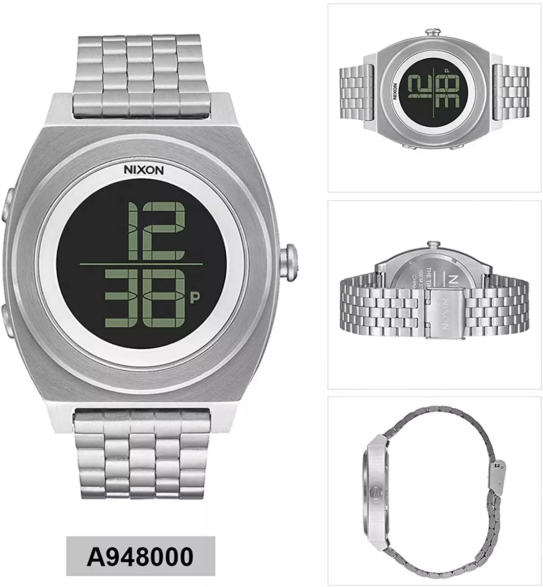 Nixon time best sale teller digi ss