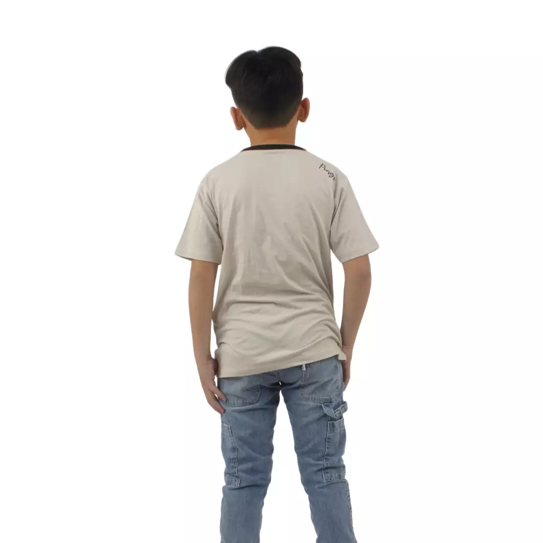 Pingu Kaos Anak Laki Laki Sablon Planet Cream 92005828