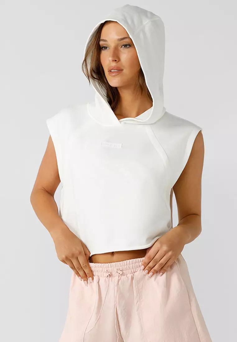 Lorna jane cropped on sale hoodie