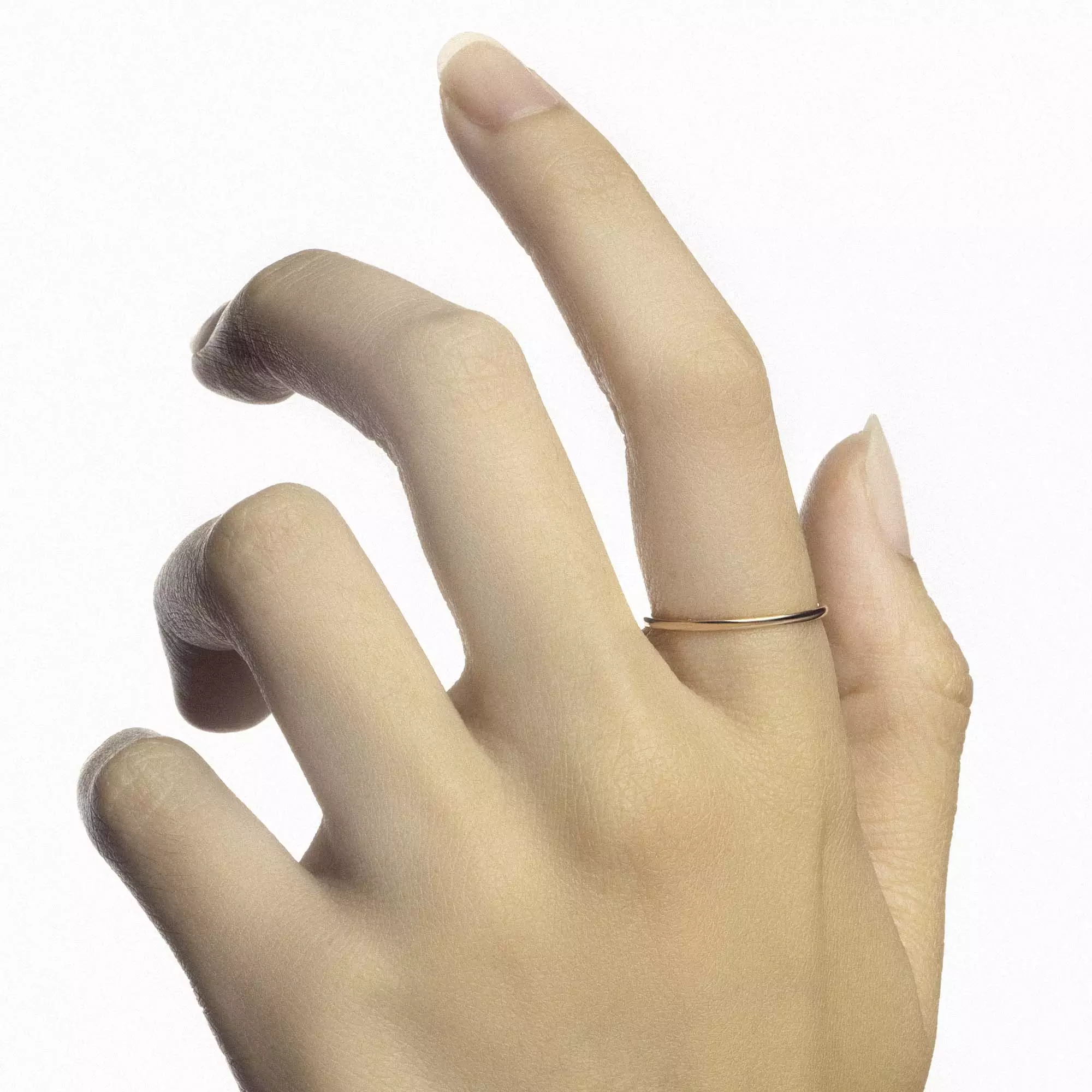 Cincin Emas 7k - Alana Gold Ring - Fivera Collection - Juene Jewelry