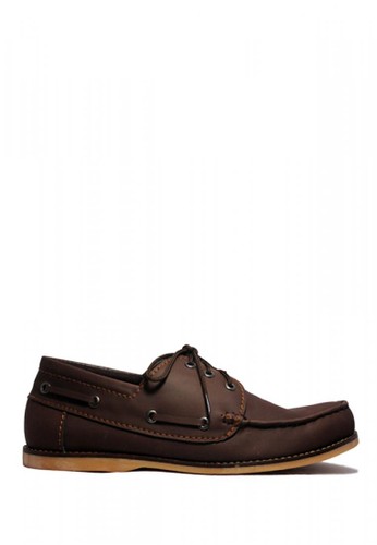 D-Island brown D-Island Shoes Oxford Davis Smooth Leather Brown DI594SH62PKFID_1