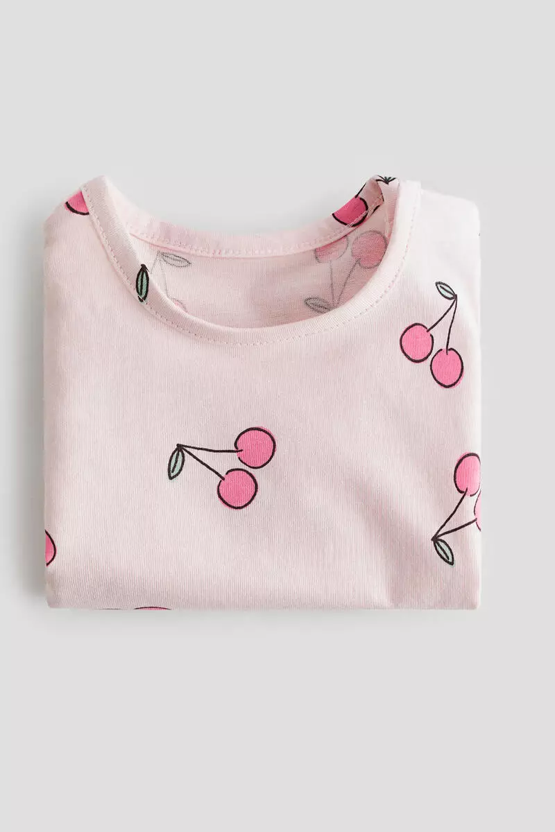 Printed cotton top