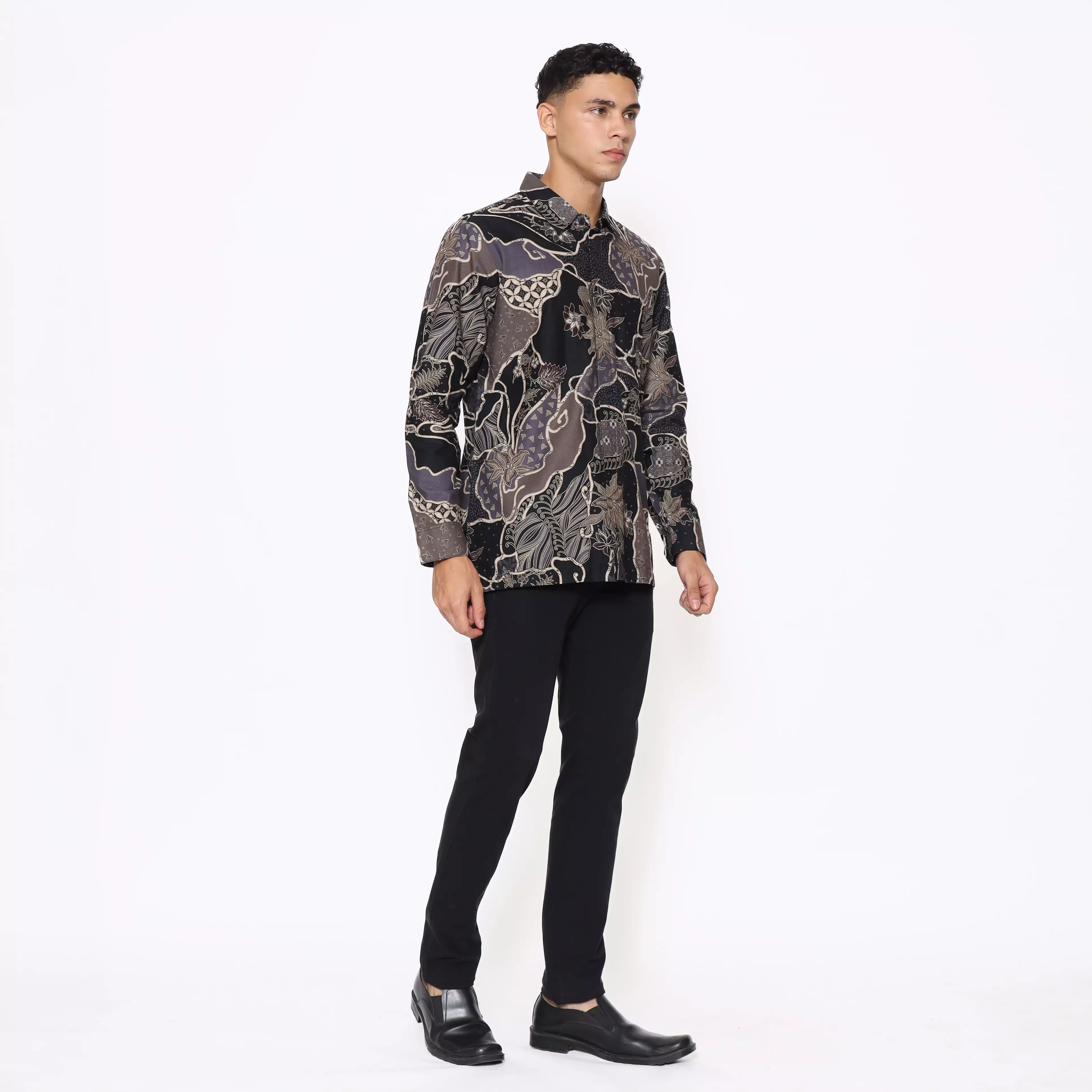 Kemeja Batik Pria - Bhatara Batik Zafran - Atasan Kemeja Batik Lengan Panjang