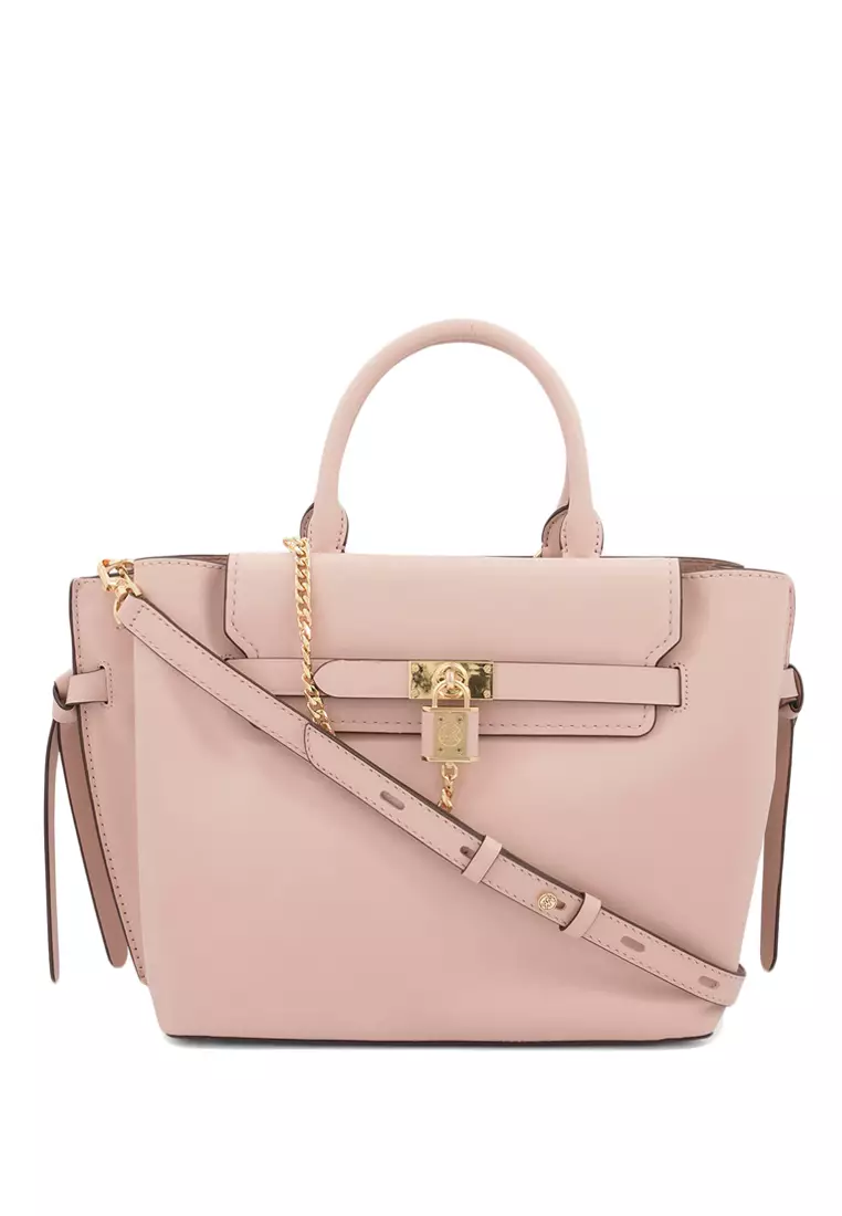 Buy Michael Kors Hamilton Legacy Small Leather Belted Satchel