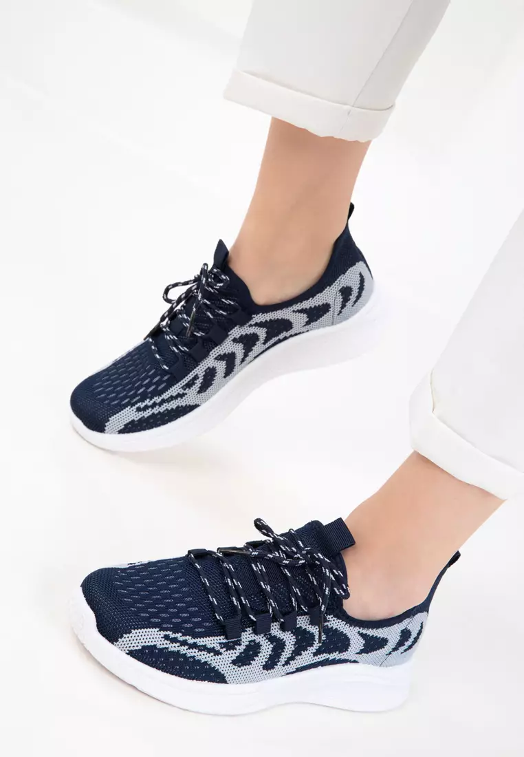 Navy Blue-Ice Women's Sneaker 20718