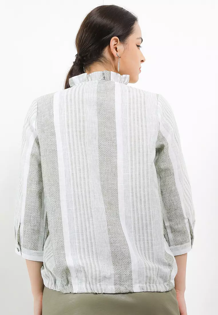 Triset Ladies Pakaian Wanita Blouse - LR304440111