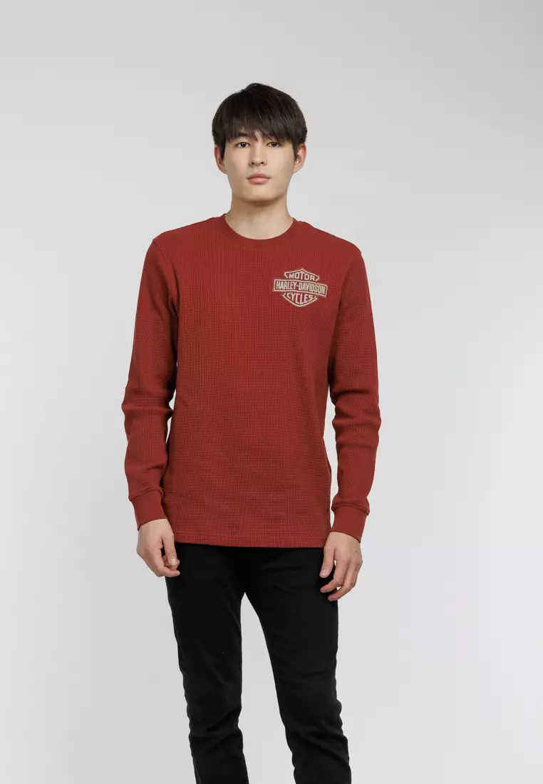 Harley-Davidson Bar & Shield 3D Long Sleeve Tee