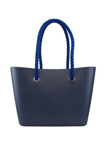 Buy O Bag O Bag Urban Navy Blue With Blue Long Handles Online Zalora Malaysia