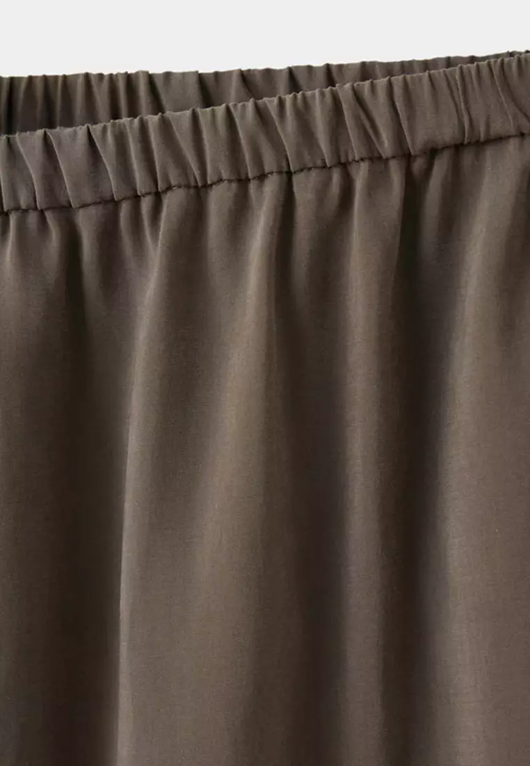 Elastic Waist Harem Pants