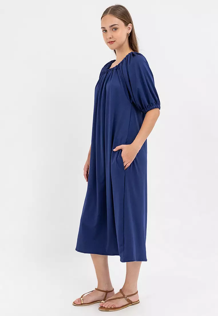 Martha Square Neck Dress