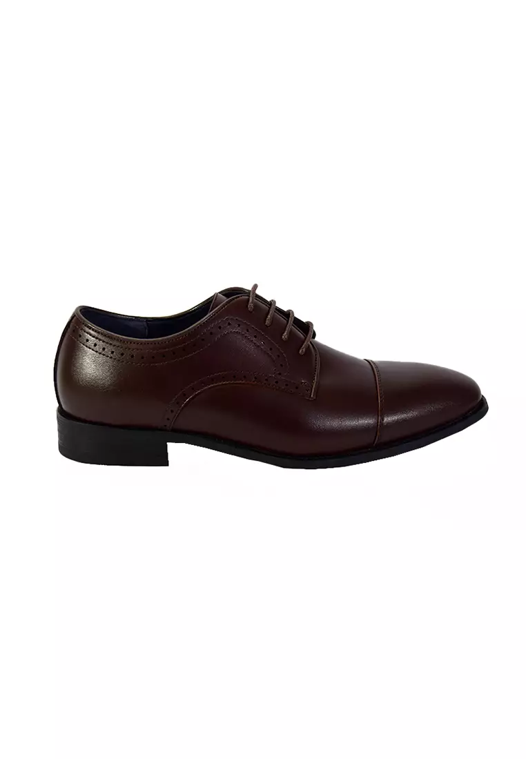 Men's Formal Elite Shoes MX 24514 Mahogany C53