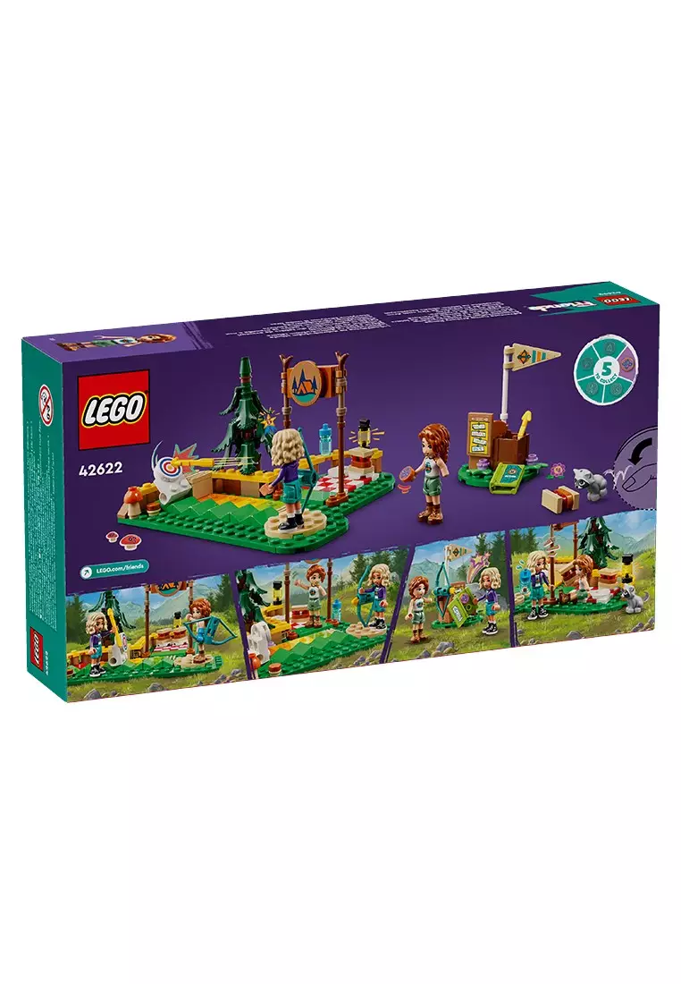 Friends 42622 Adventure Camp Archery Range, Age 6+, Building Blocks, 2024 (157pcs)