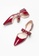 Twenty Eight Shoes red VANSA Patent Low Block Heel Shoes VSW-F63173 7C0EBSH1280B5AGS_2