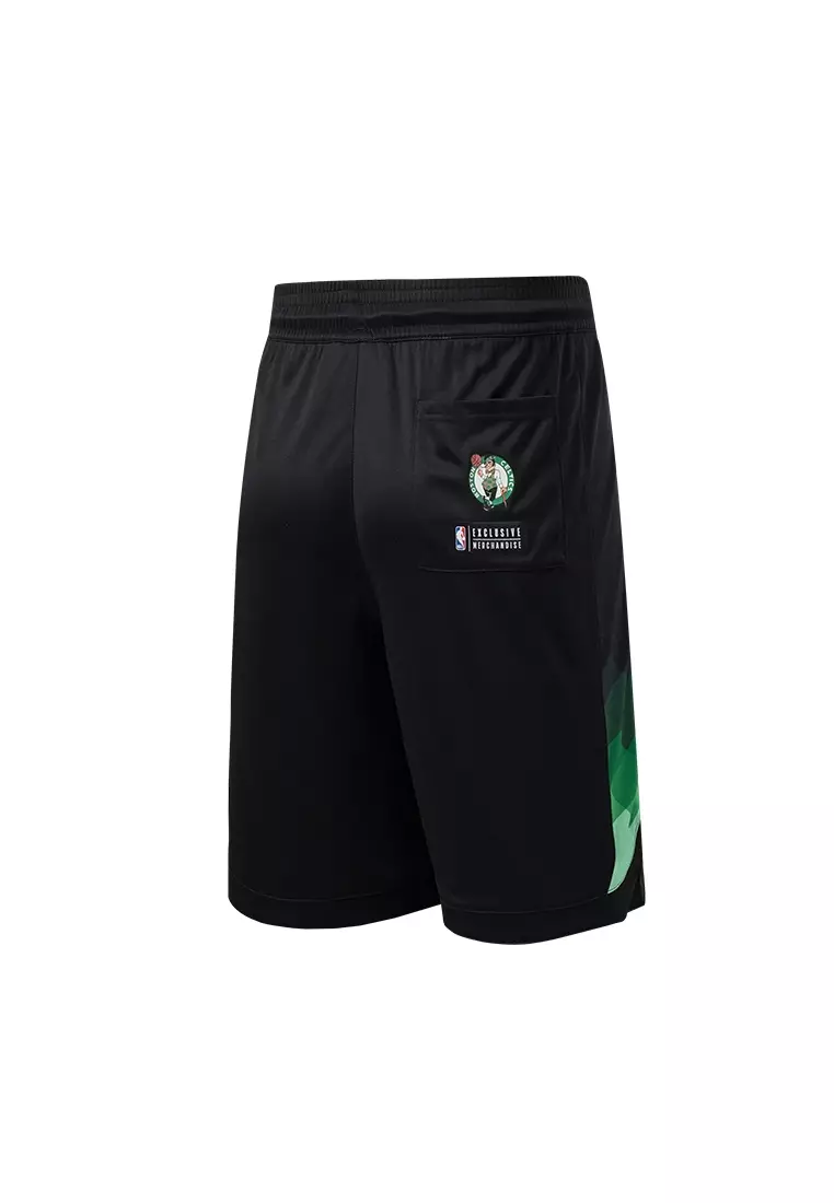 Cromatics Team Logo Print Boston Celtics Regular Fit Mens Basketball Shorts