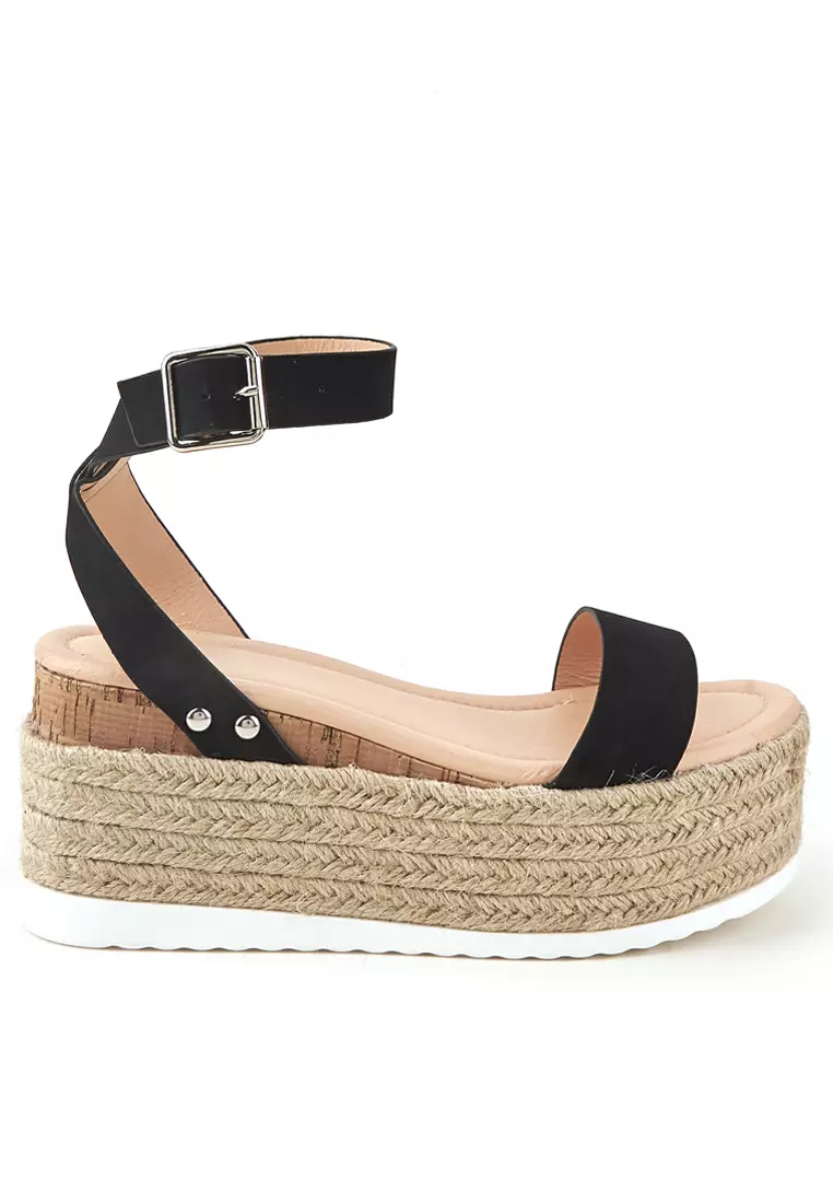 Discount on Twenty Eight Shoes  shoes - SKU: Pu Straps Wedge Espadrilles Wty8901-5