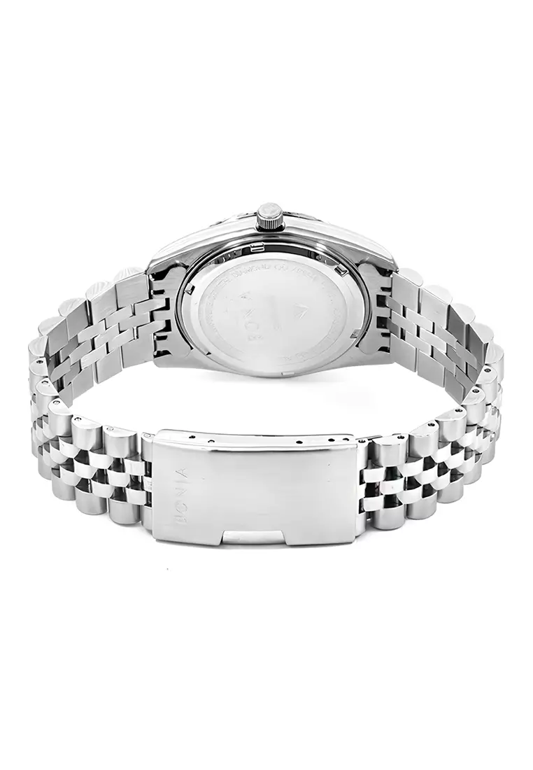 Bonia Diamond - Jam Tangan Analog Wanita - Silver - Stainless Steel - B10552-1353