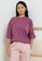 Public Desire purple Graphic Oversized T-shirt Dress BA14CAAB62D62DGS_4
