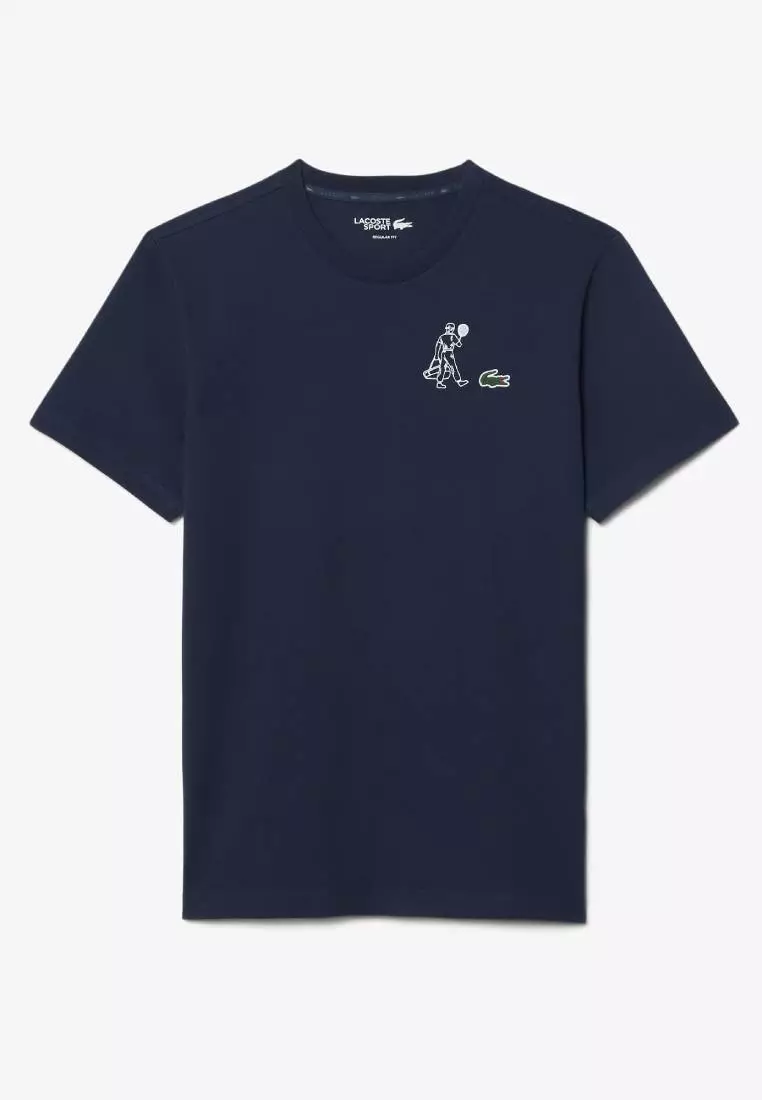 Ultra Dry Printed Tennis T-shirt