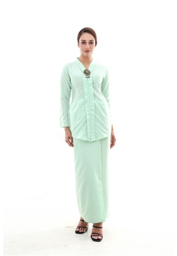Amar Amran green Baju Kebaya Rokiah 9C2A1AAB505A7BGS_1
