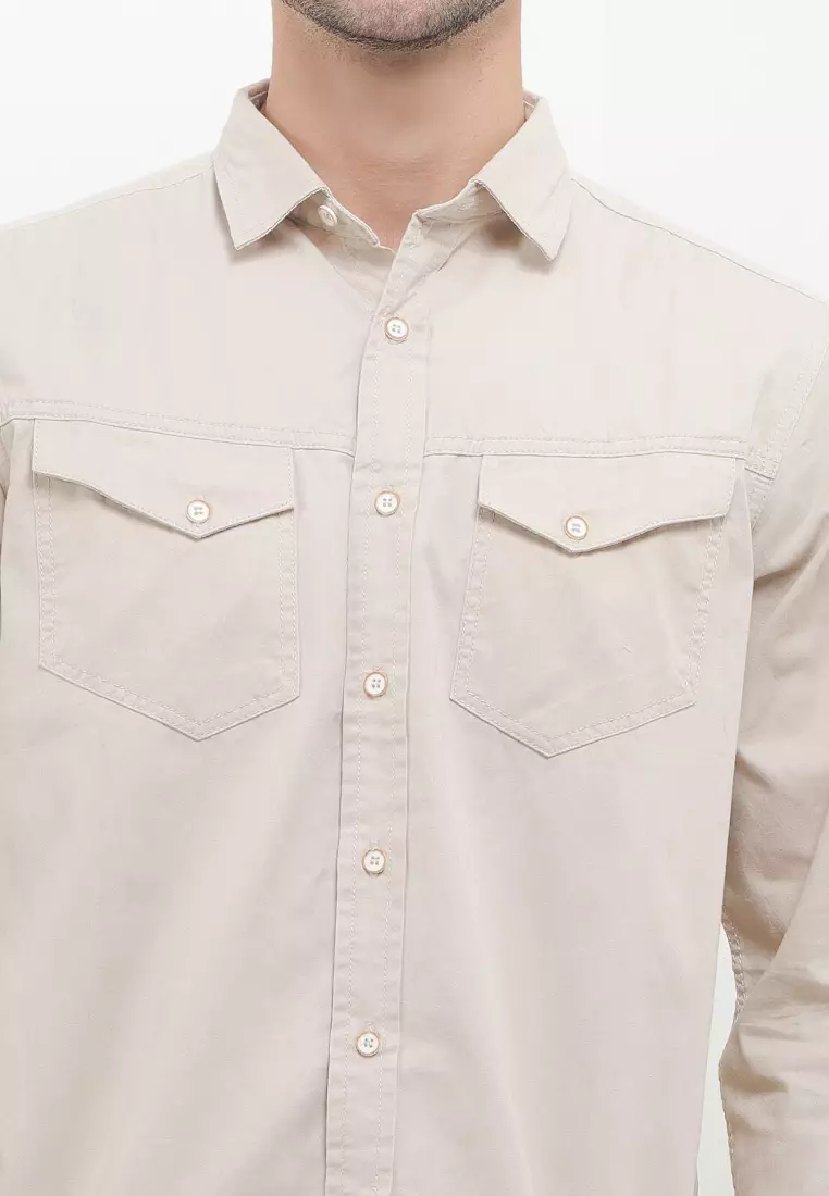 Cotton Twill Shirt Kll497