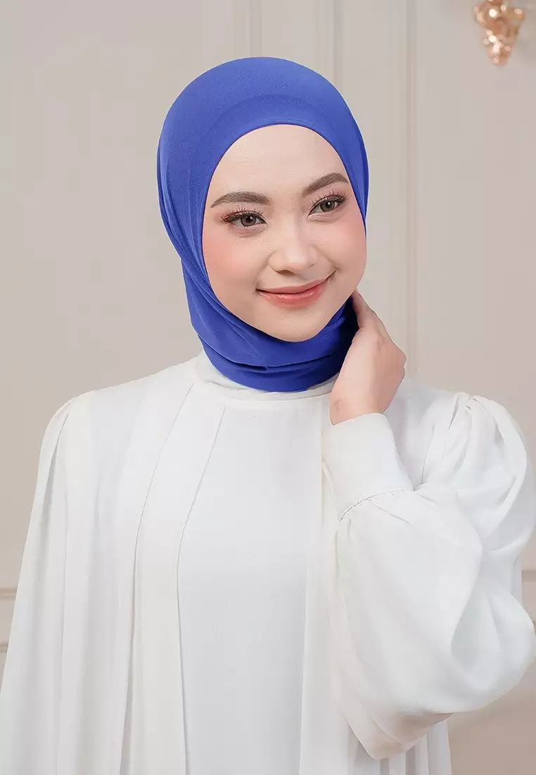 HIJAB INSTAN QIARA - ROYAL BLUE