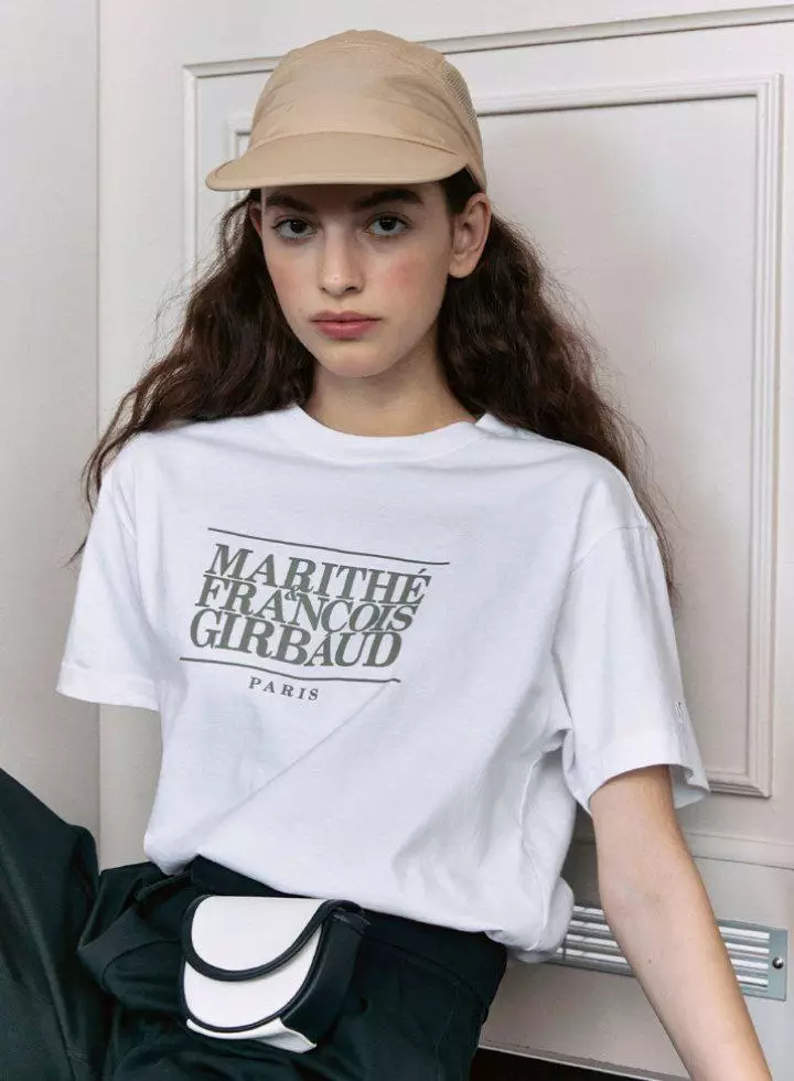 ★Marithe + Francois Girbaud★ POCKET LOGO TEE white MFG45UT POCKET LOGO TEE white - MARITHÉ+FRANҪOIS GIRBAUD