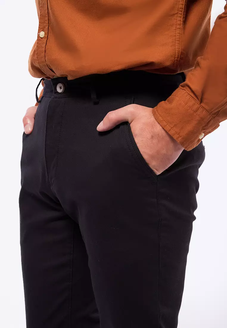 Regular Fit Tapered Chinos Pants