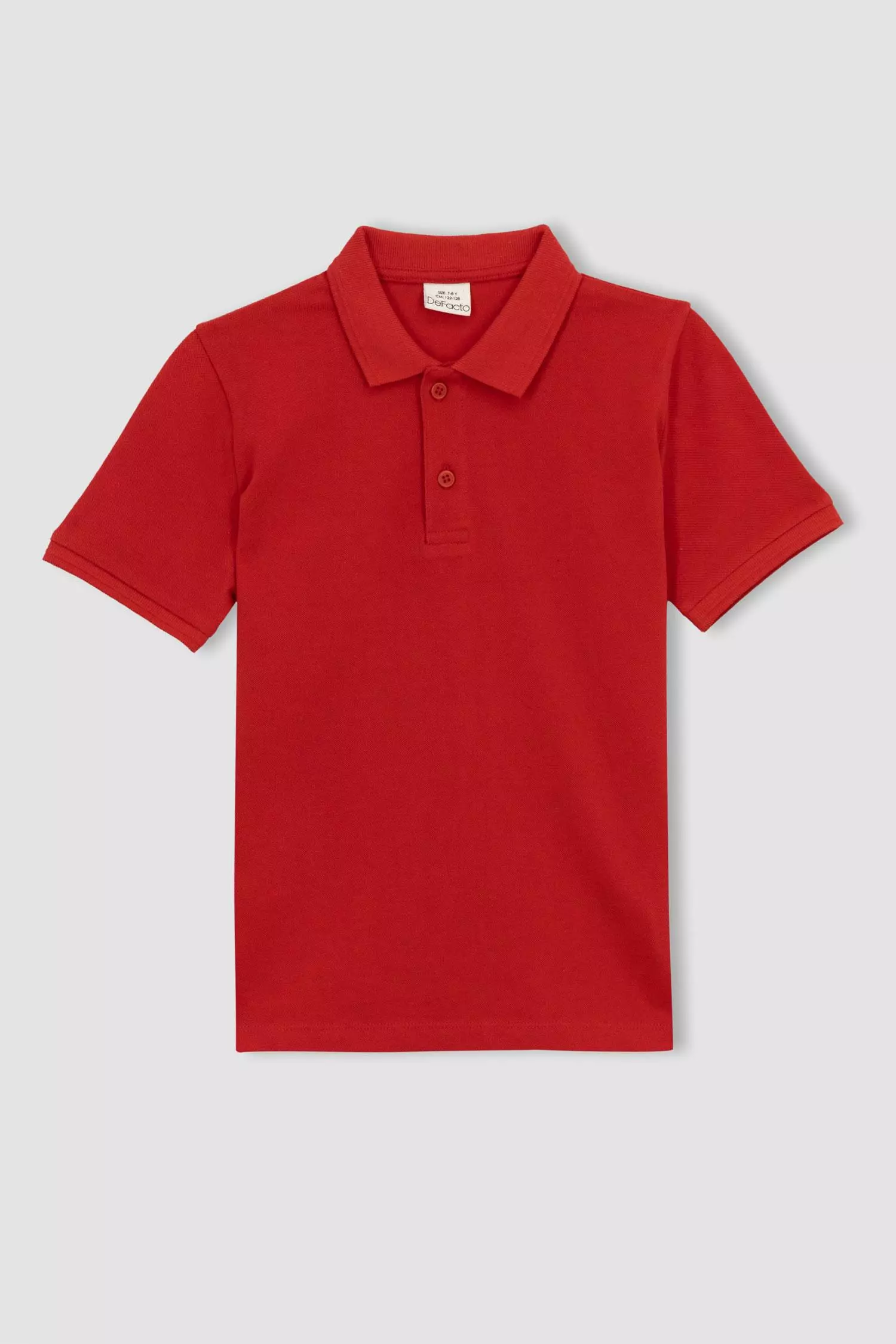Short Sleeve Cotton Polo T-Shirt