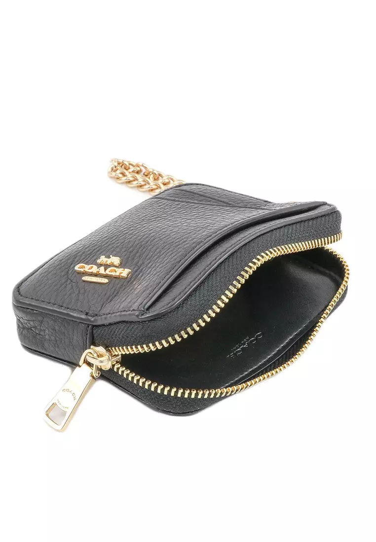 Zip Card Case - Black