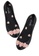 Twenty Eight Shoes black 3D Flora Hidden Heel Jelly Rain Shoes VR379 59703SHD5B6E45GS_3